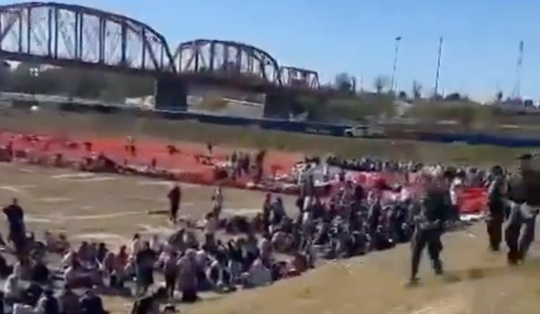 Authorities shut down southern border bridges over immigration surge: ‘WAY over capacity’